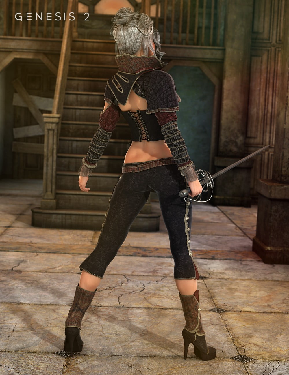 Sword Dancer for Genesis 2 Female(s)