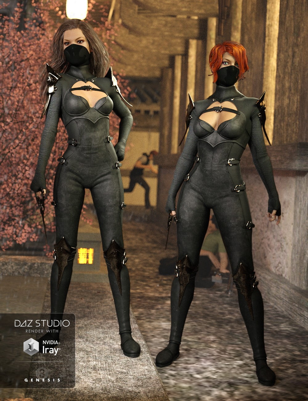 Shadow Outfit for Genesis 3 Female(s)