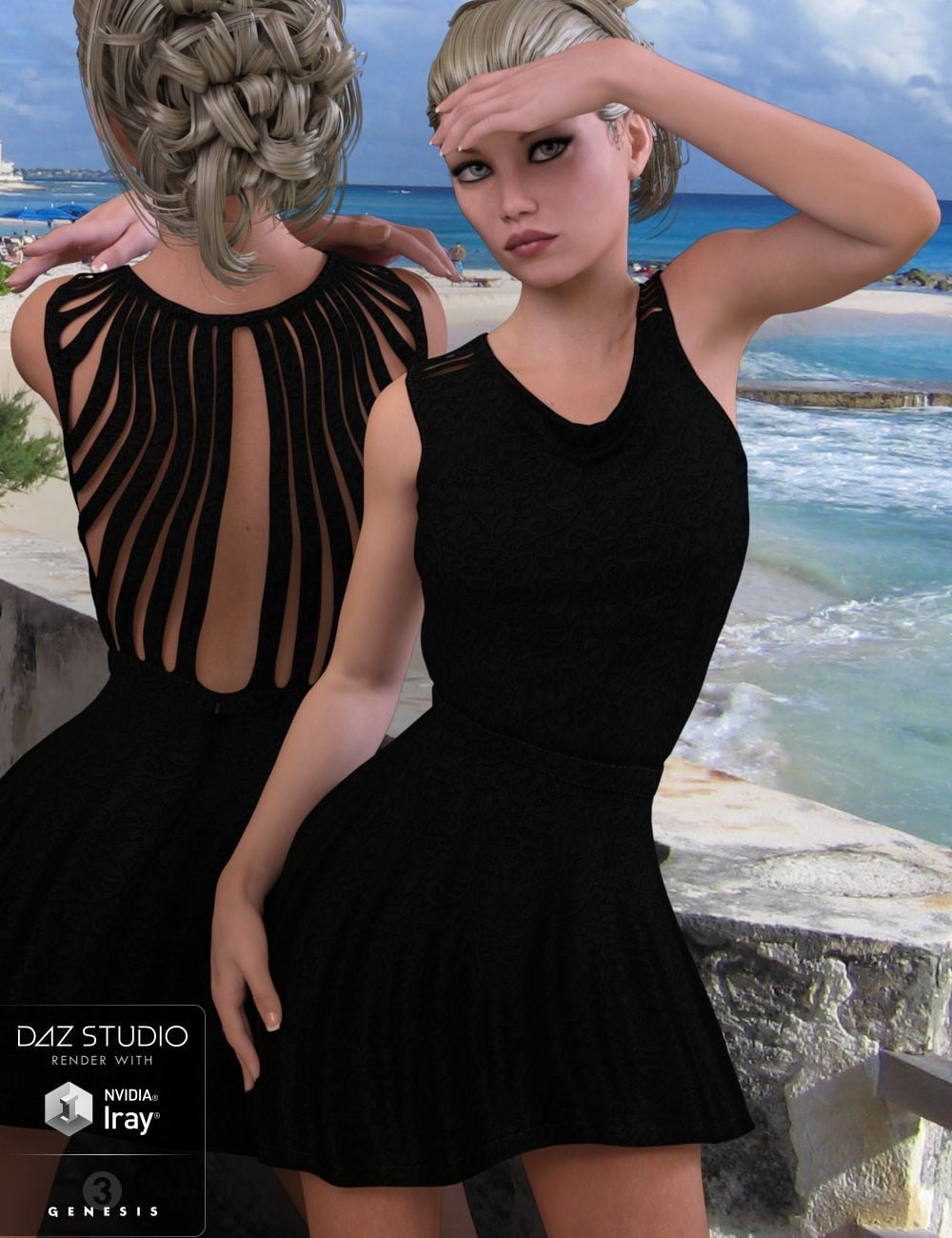 Summer Kiss for Genesis 3 Female(s)