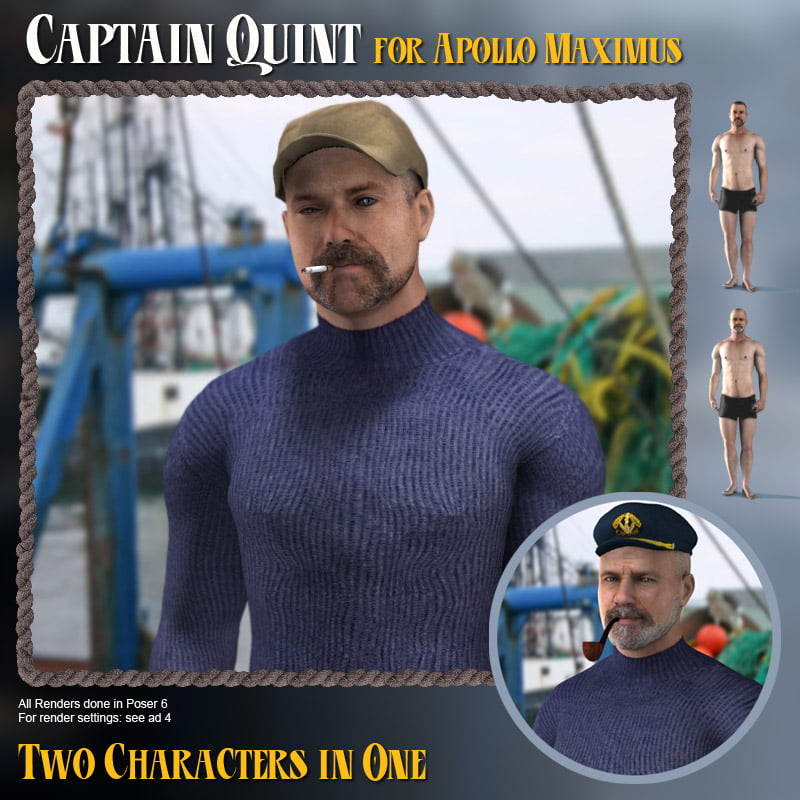 Captain Quint for Apollo Max