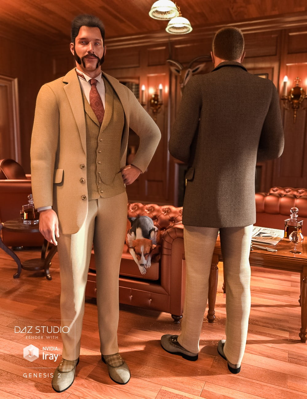 Sophisticates for Grantham Hall Suit