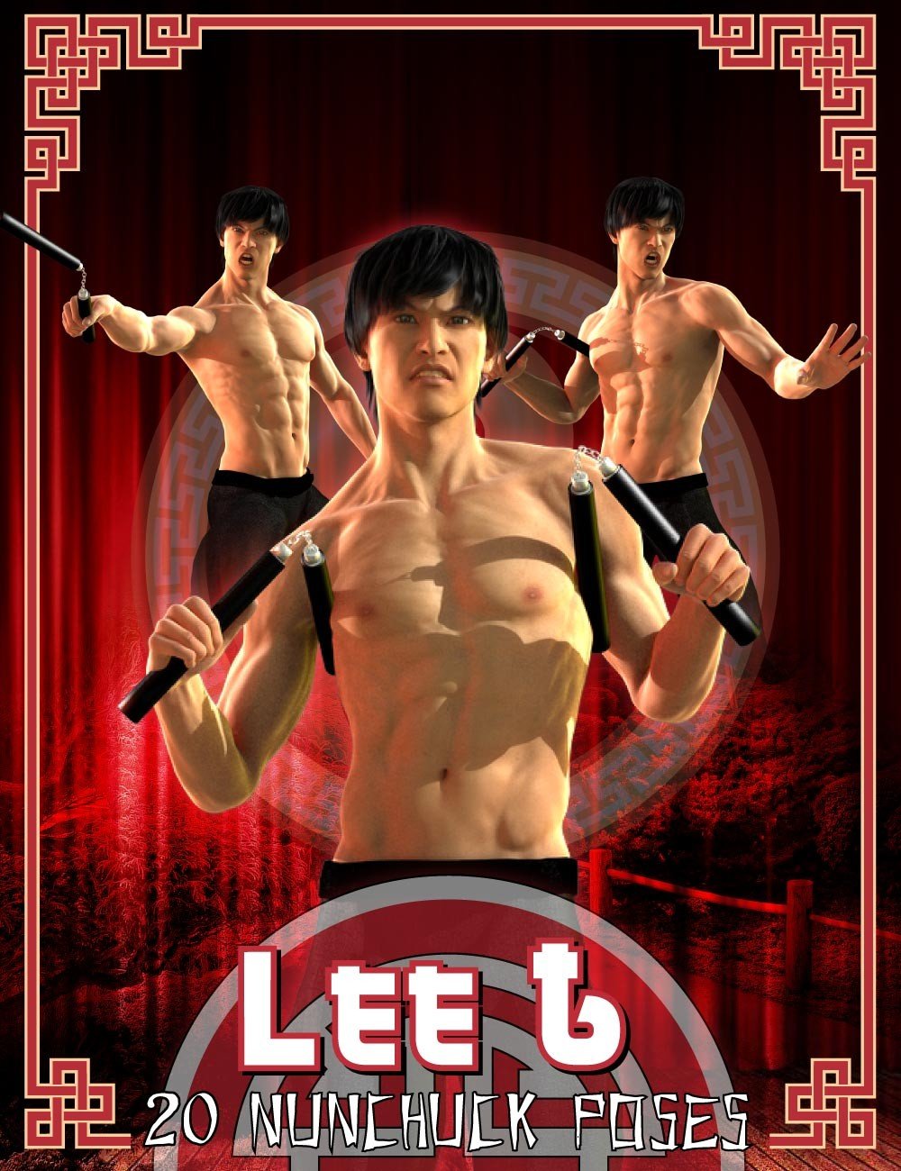 DA Nunchuck Pose Set for Lee 6