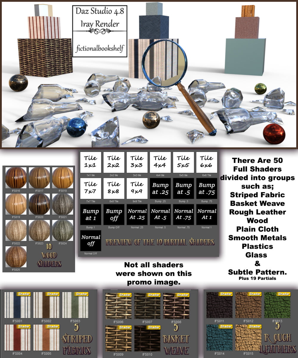 Iray Furniture Shaders