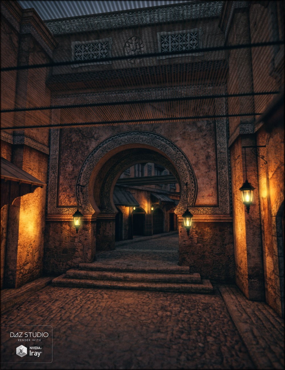 Marrakesh Souks Iray