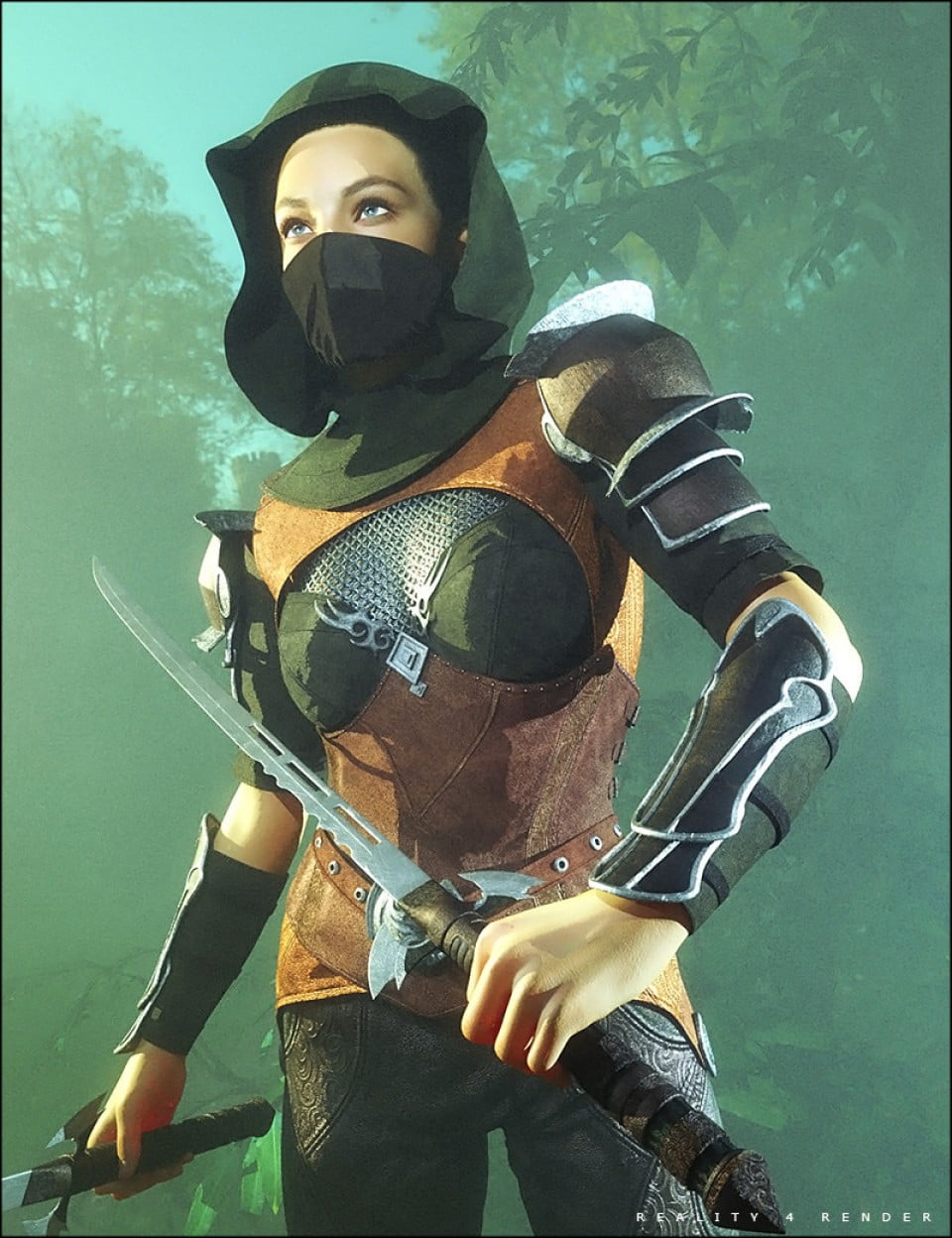 Dovenskab Flad tale Fantasy Armor Accessories for Genesis 2 Female(s) ⋆ Freebies Daz 3D