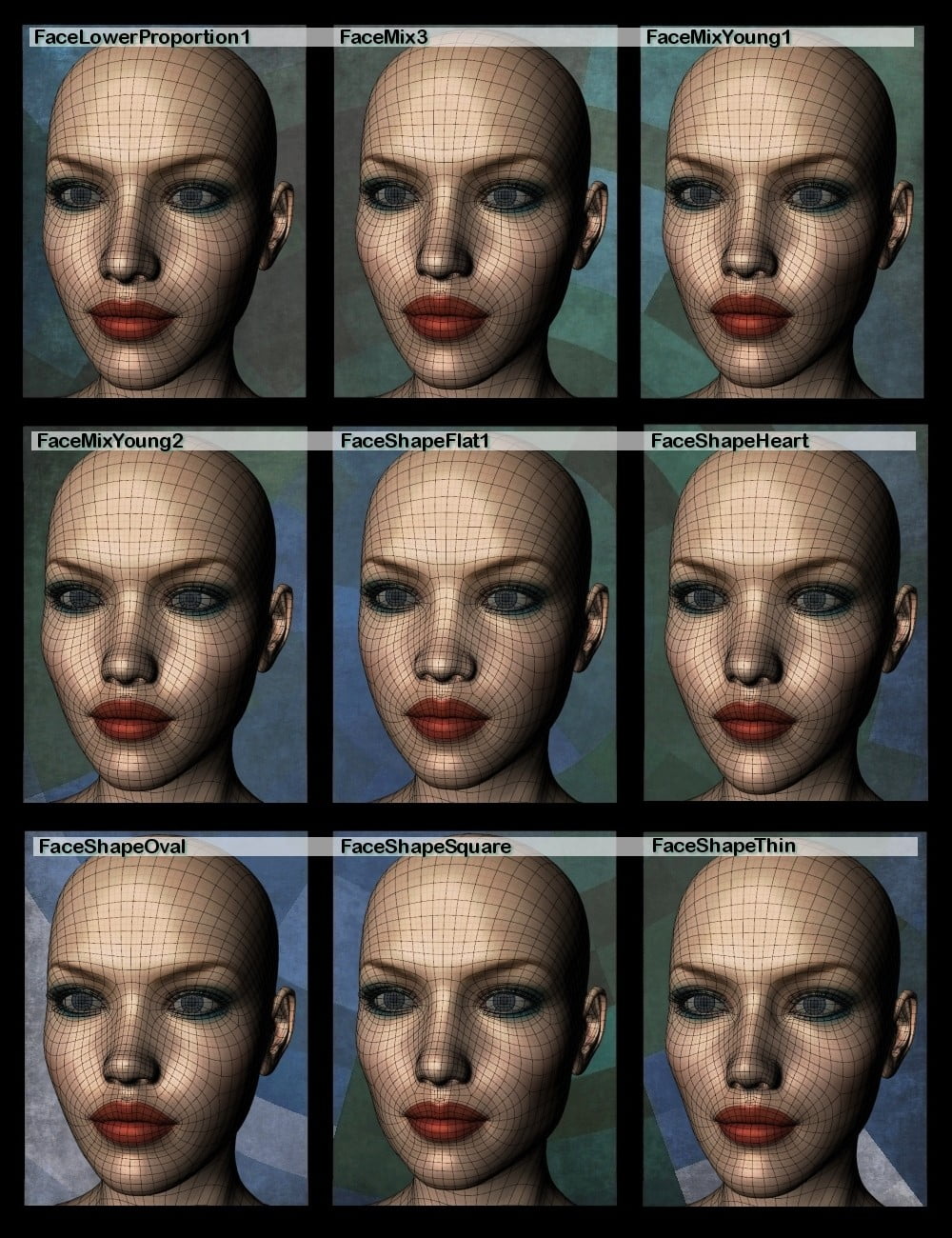 Genesis 3 Female Head Morph Resource Kit