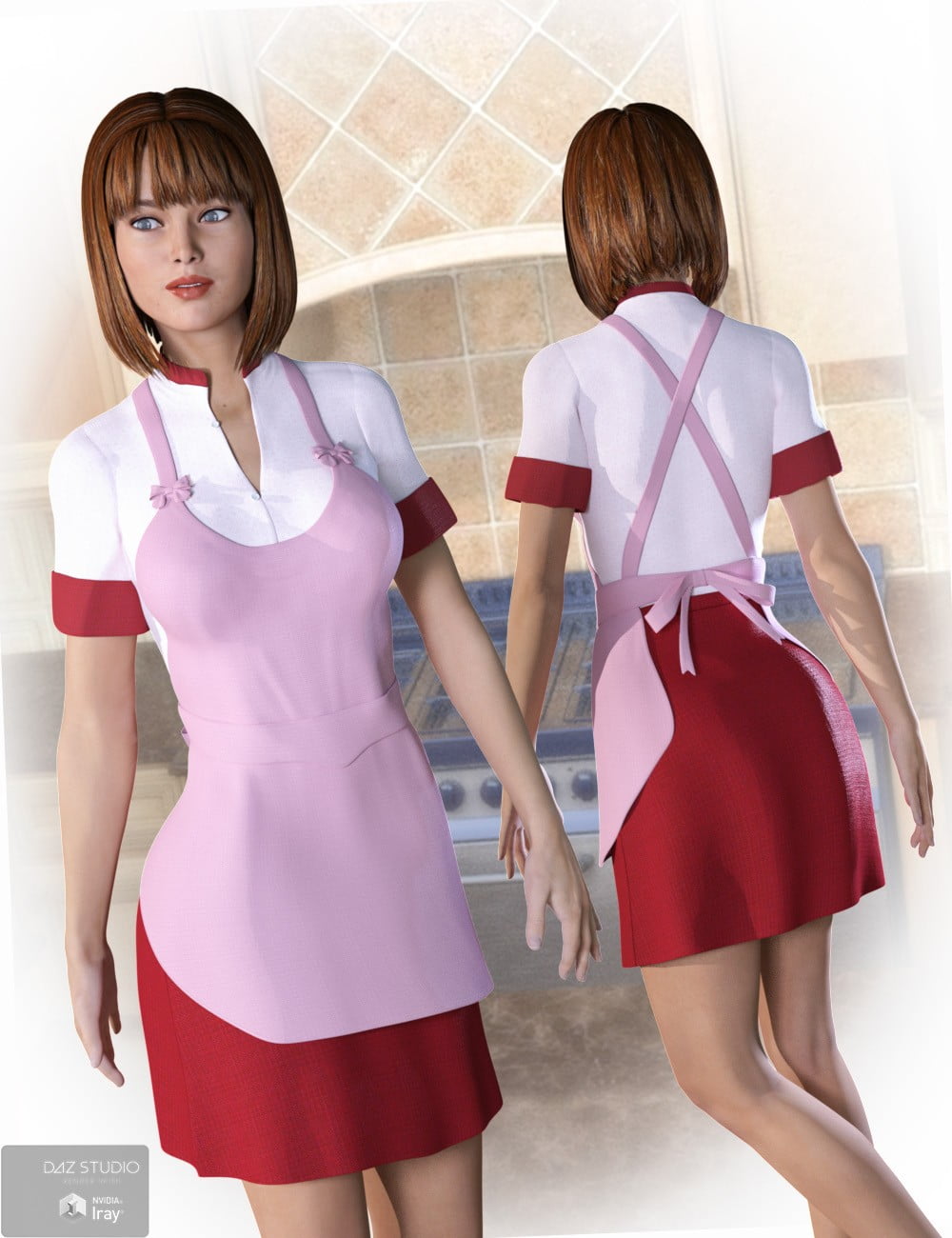 Kitchen OohLaLa for Genesis 3 Female(s)