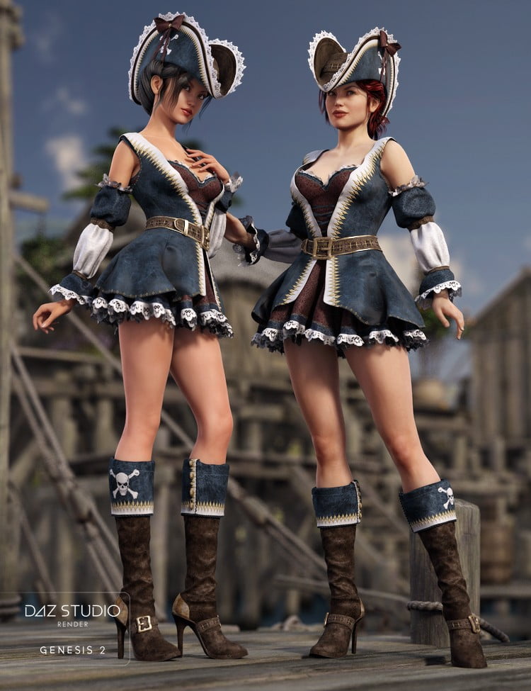 Lady Scarlett for Genesis 2 Female(s)