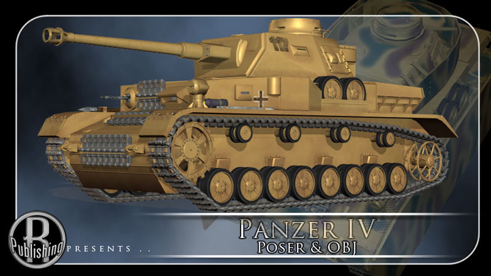 Panzer IV (Poser & OBJ)