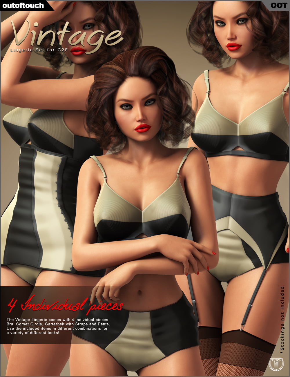 Vintage Lingerie for Genesis 2 Female(s)