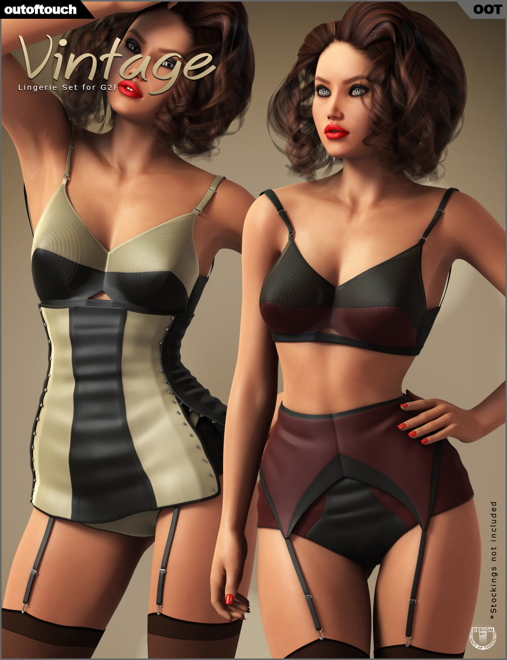 Vintage Lingerie for Genesis 2 Female(s)