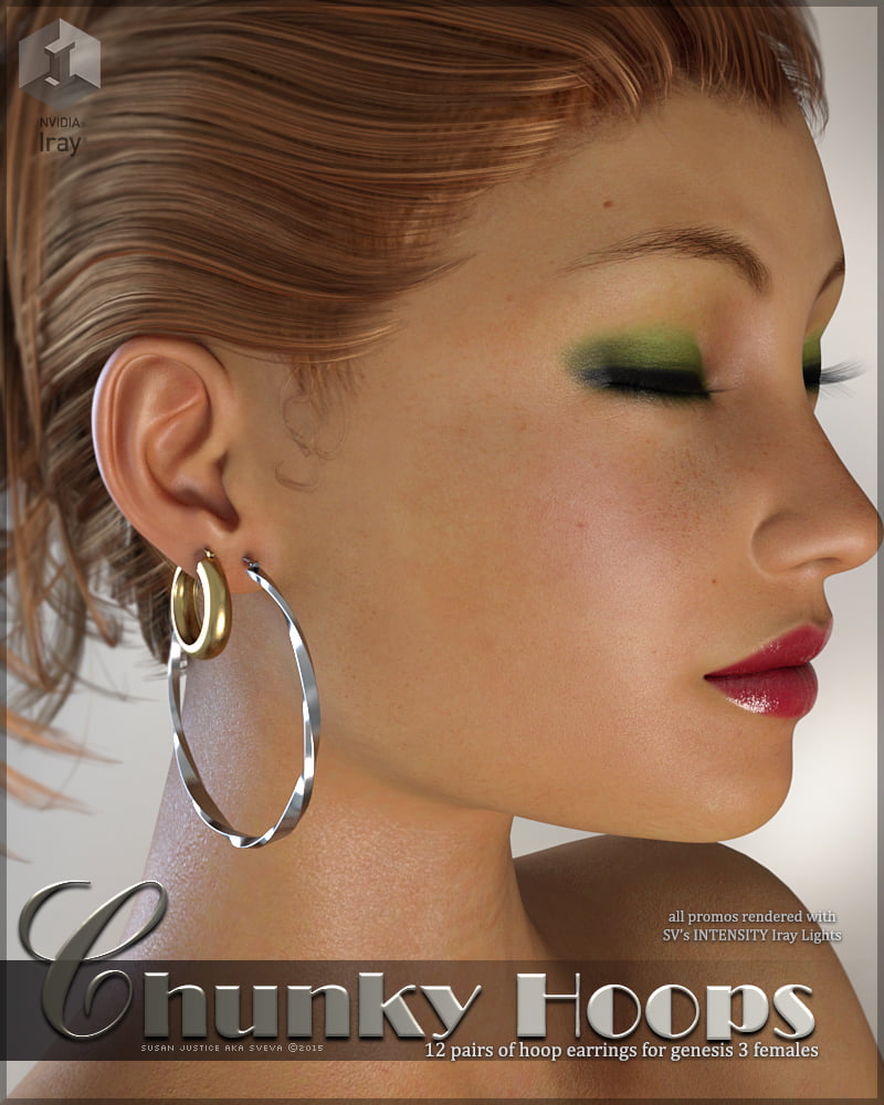 SV's Chunky Hoop Earrings G3F