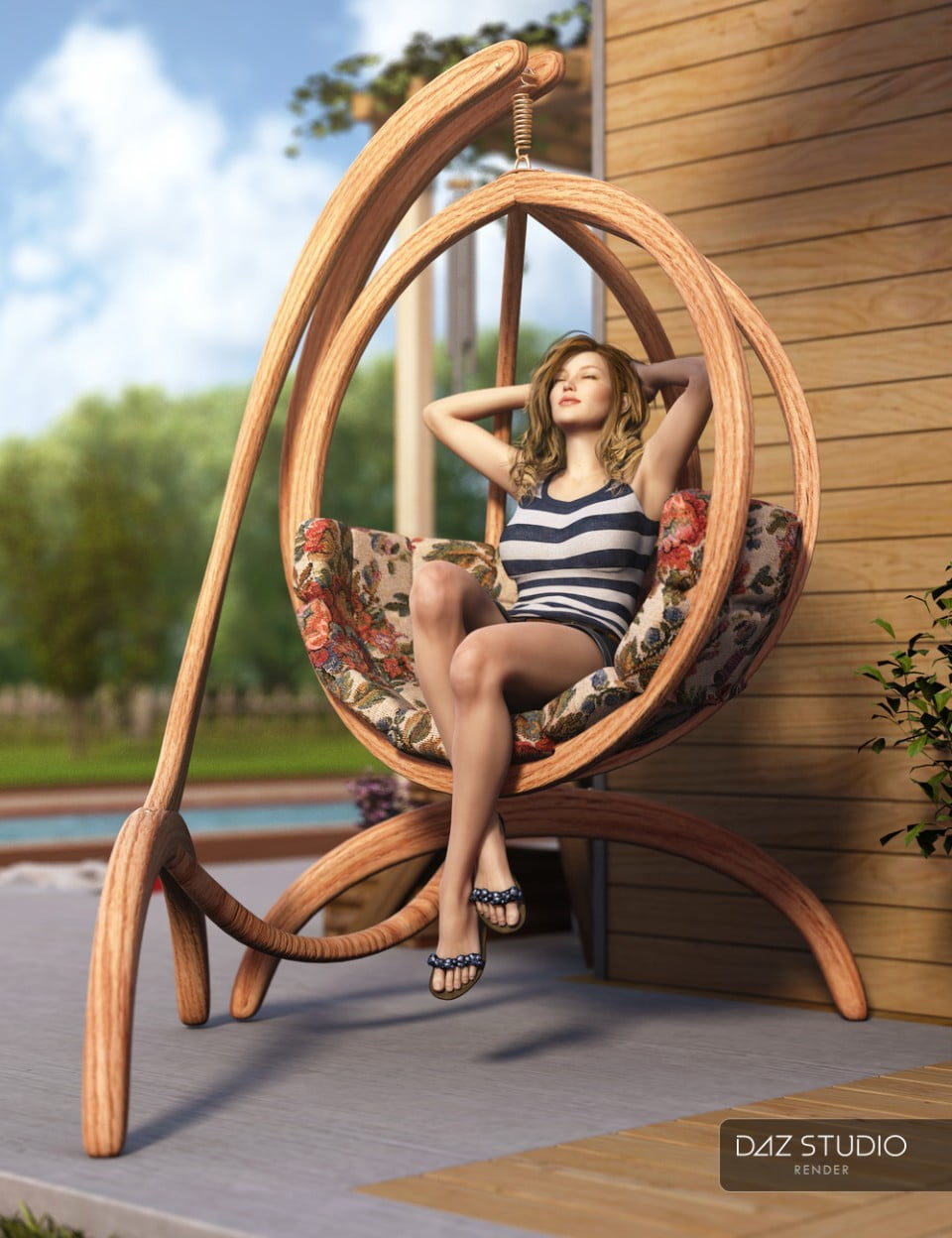 RW Hanging Pod Chair
