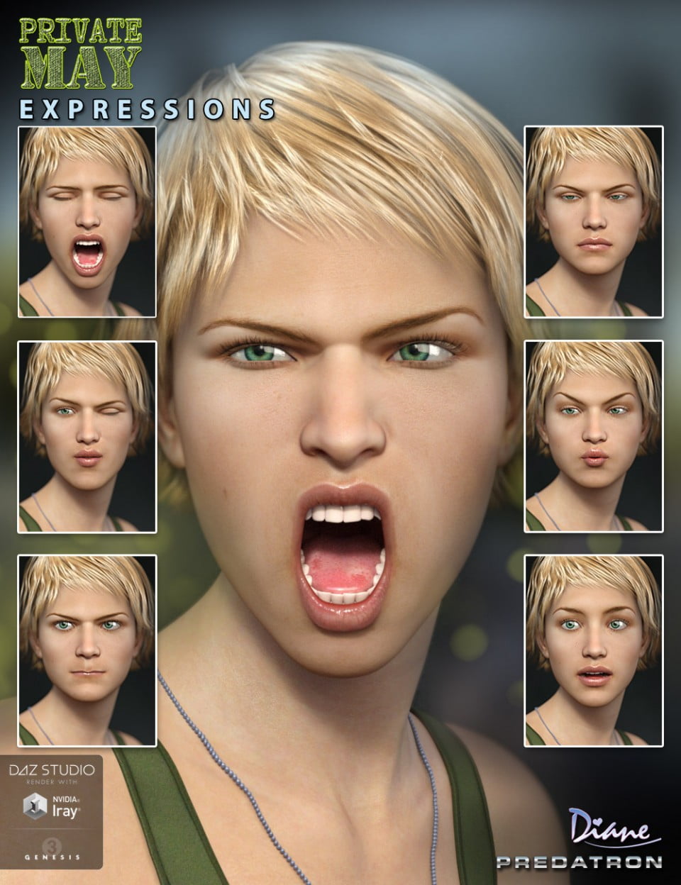 Private May Expressions for Genesis 3 Female(s)