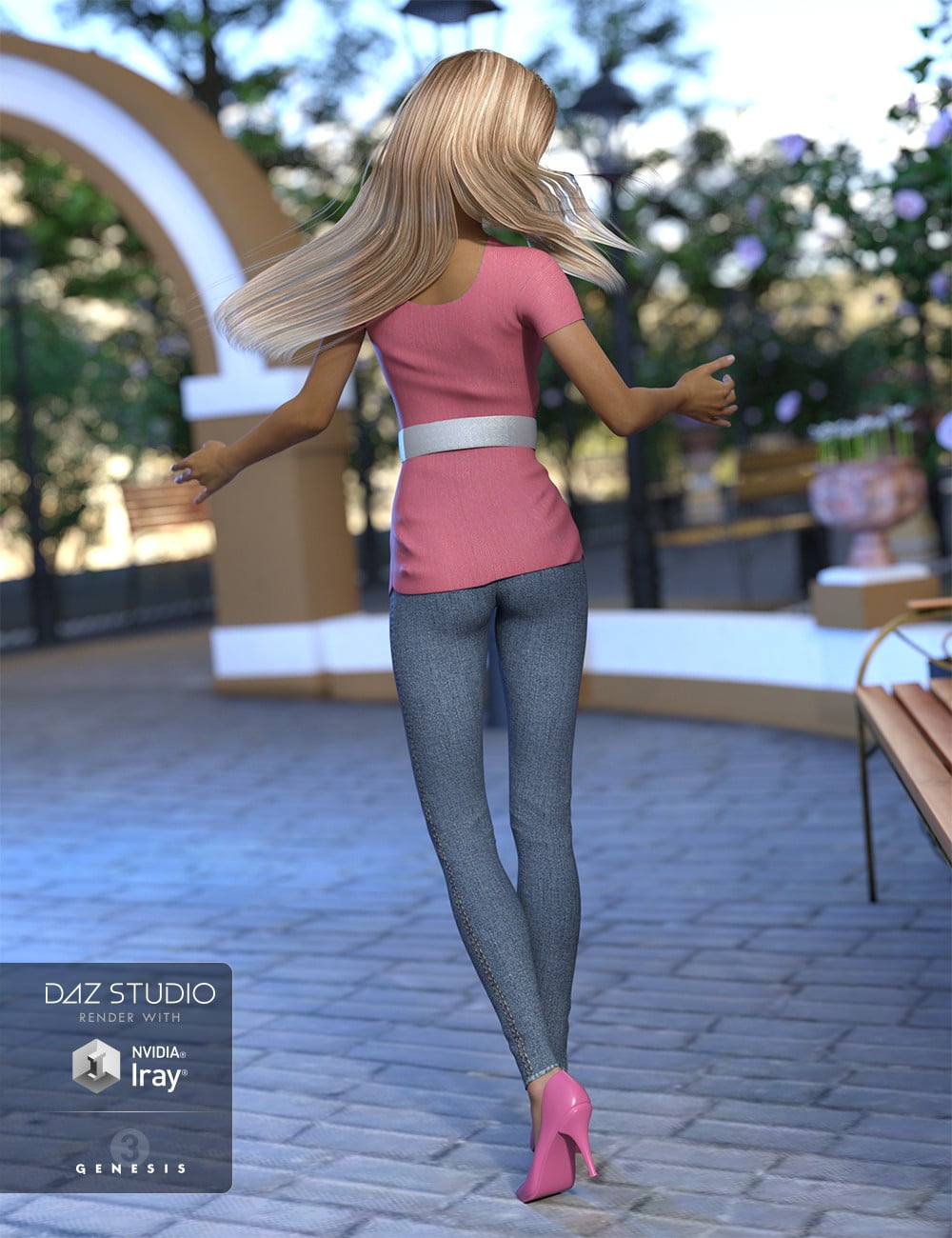 Abigail Outfit for Genesis 3 Female(s)