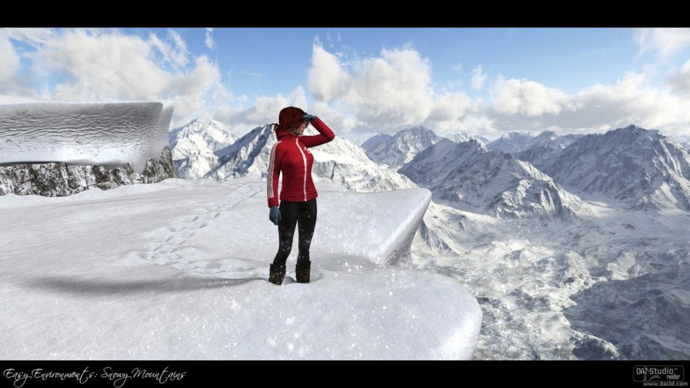 Easy Environments: Snowy Mountains