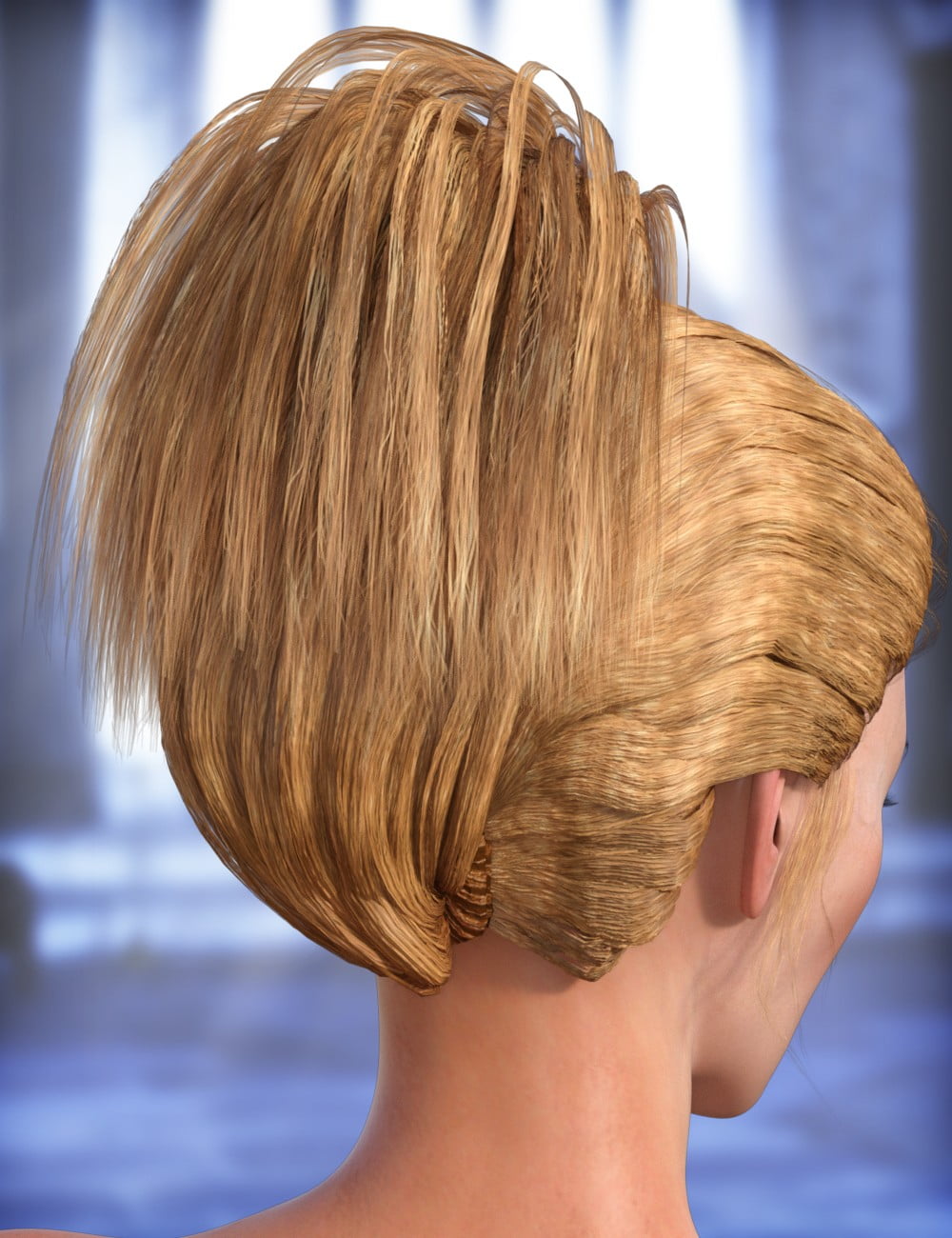 Lady Rune Updo for Genesis 3 Female(s) and Genesis 2 Female(s)