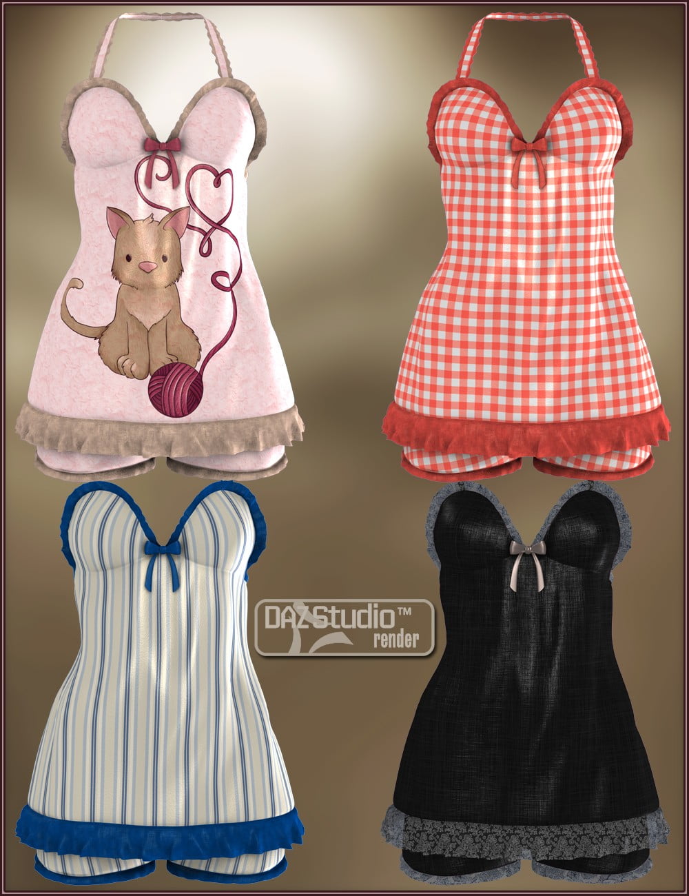 Sleepzzz Purr Outfit and Accessories