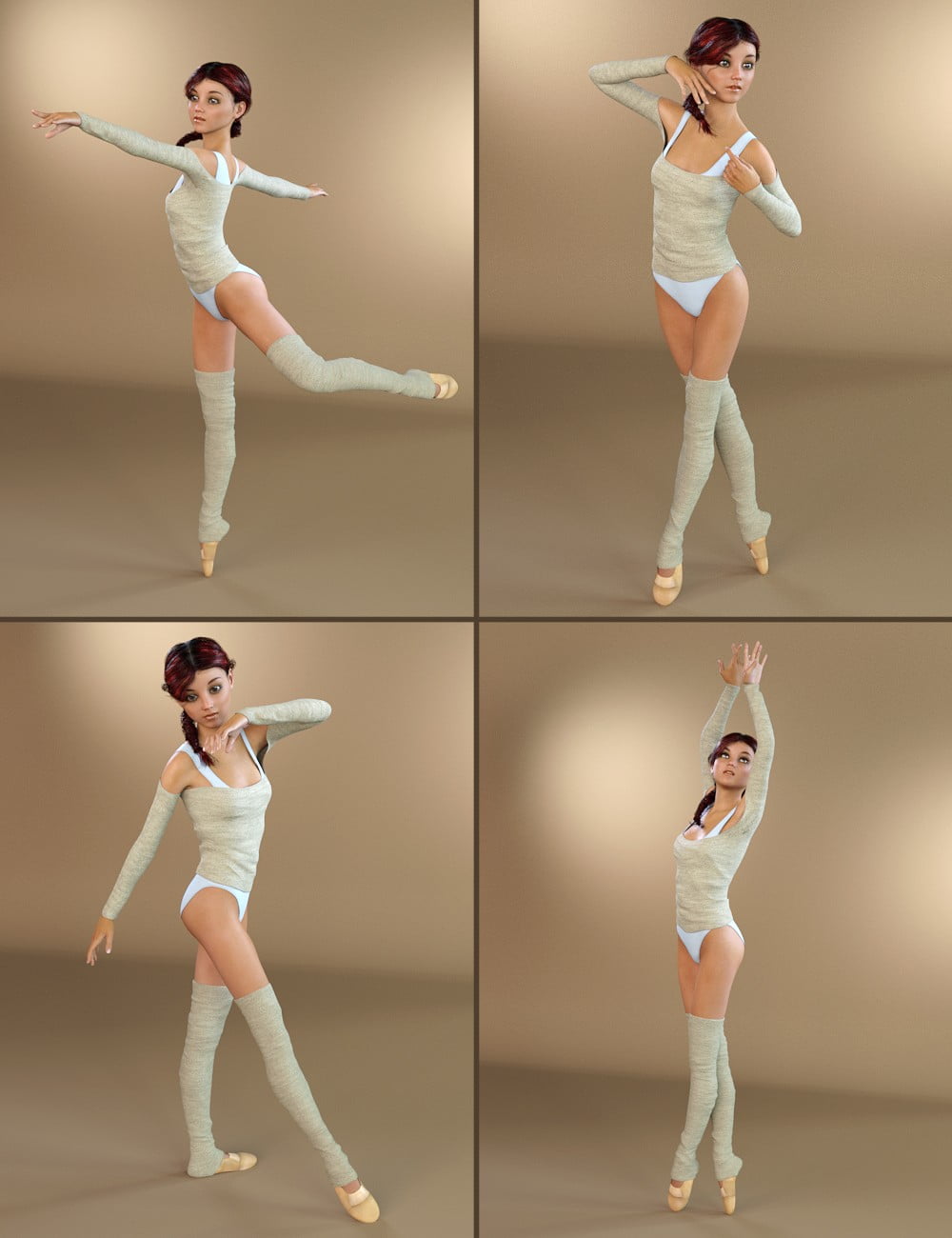 Classical Dance Poses for Genesis 3 Female(s)