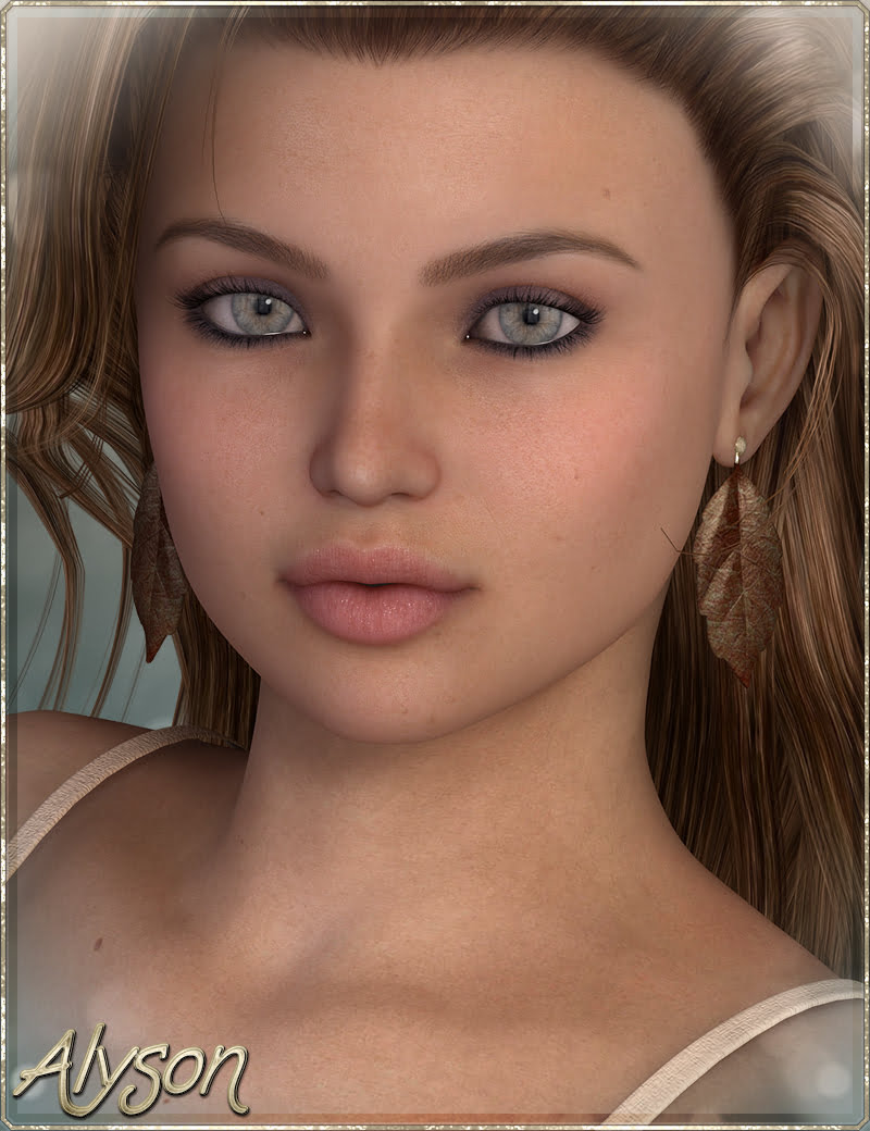 Sabby Alyson ⋆ Freebies Daz 3d