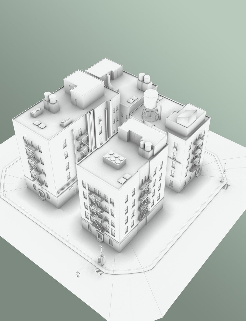 Rubble in the Bronx: Alleyway