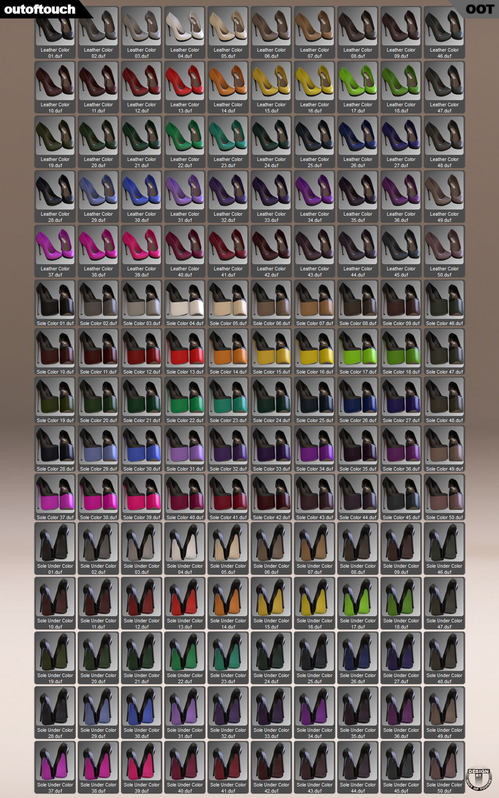 Sexy Morphing Pumps for Genesis 3 Female(s)