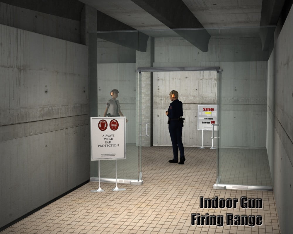 Indoor Gun Firing Range