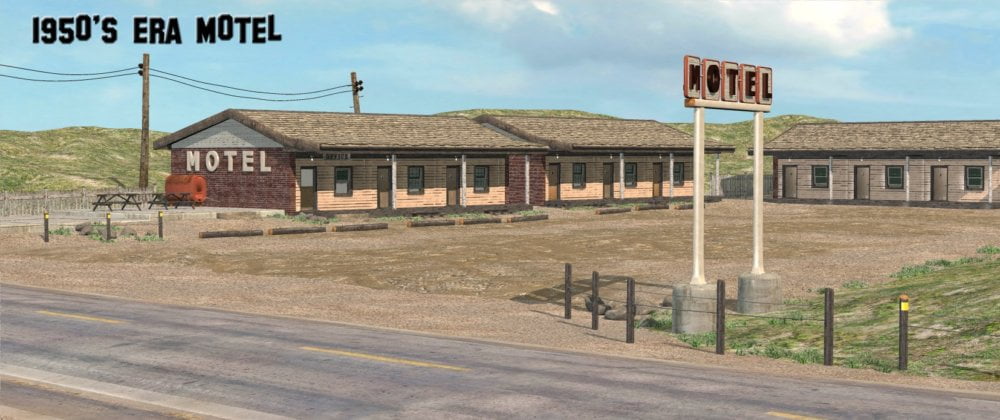 1950's Era Motel