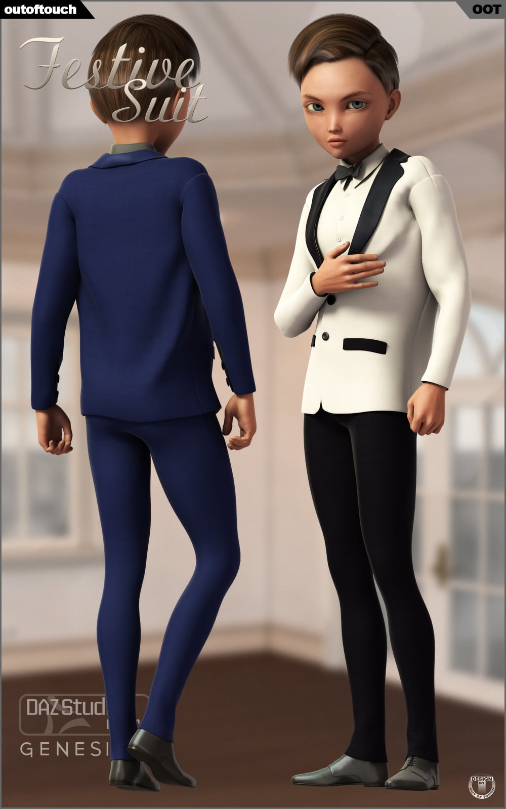 Festive Suit for Genesis 2 Male(s)