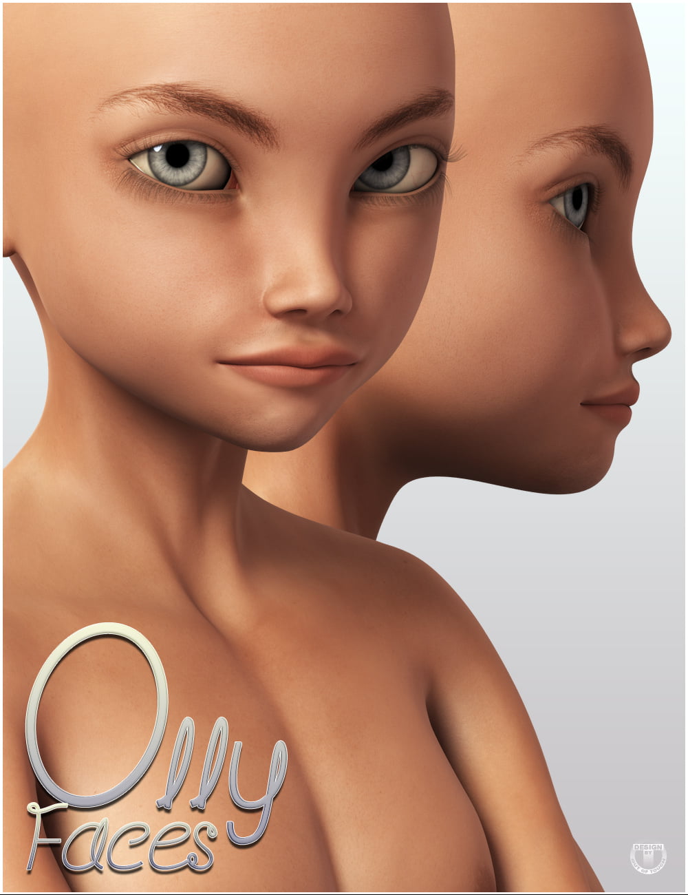 Olly's Faces for Olly for Genesis 2 Male(s)