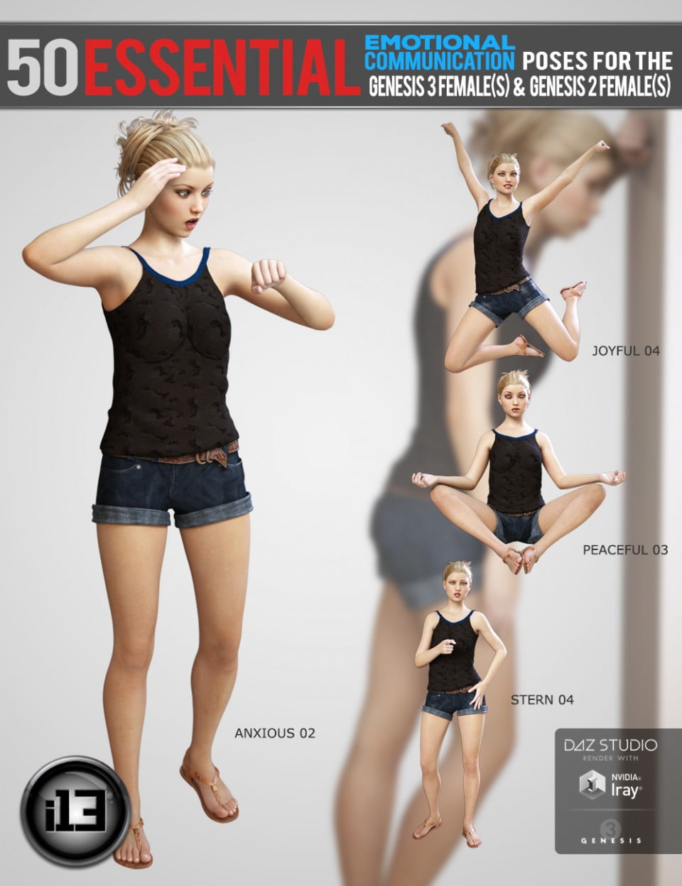 i13 50 Essential Emotional Communication Poses