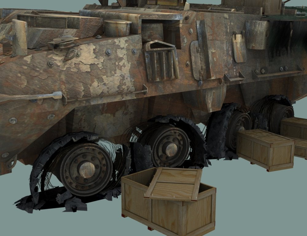 Wreckage 2: APC and Props