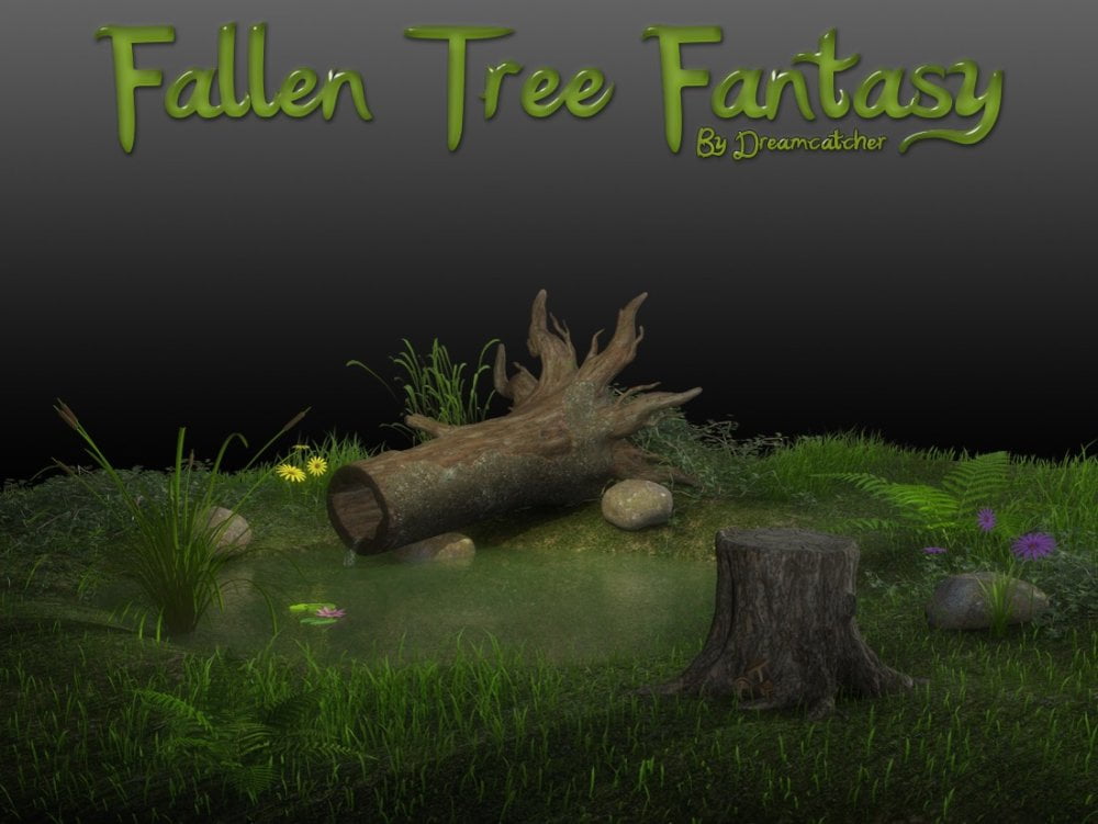 Fallen Tree Fantasy