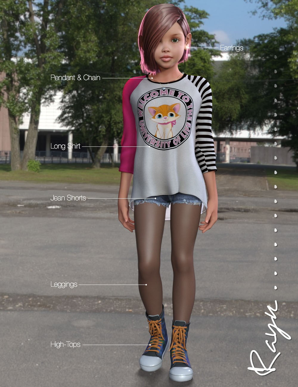 Rayn Clothing for Genesis 2 Female(s)
