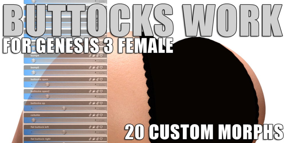 Buttocks Work G3F