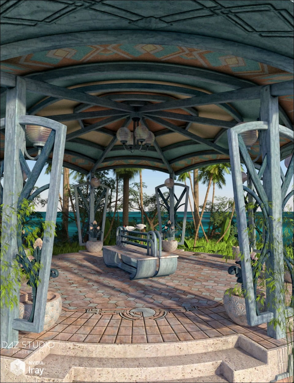 South Beach Deco Pavilion