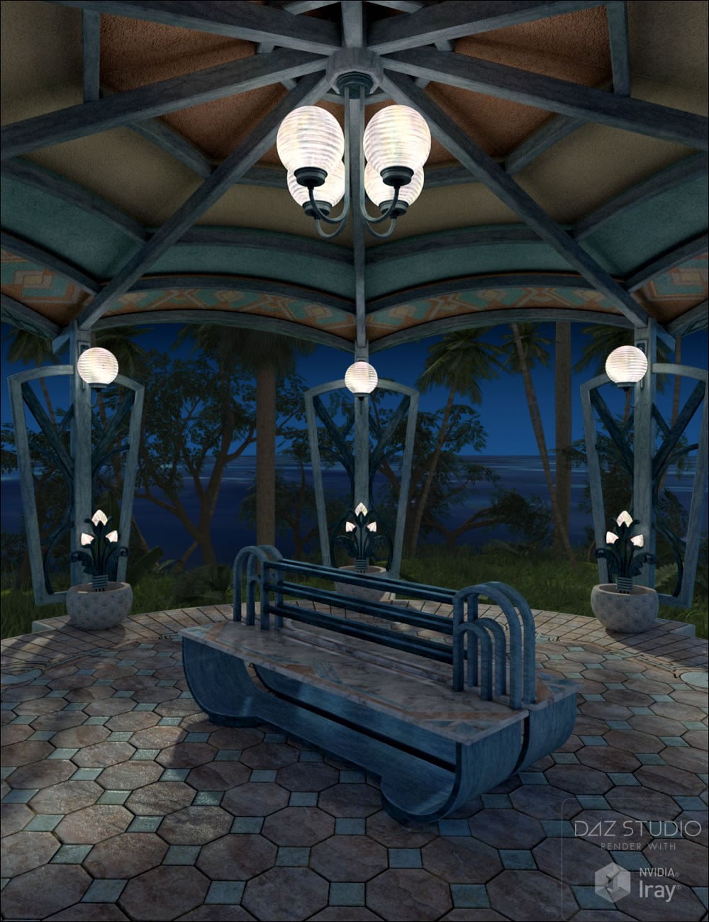 South Beach Deco Pavilion