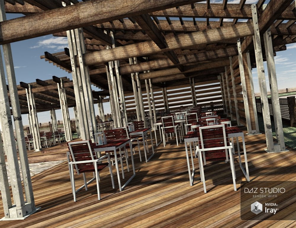 Rustic Gazebo Cafe
