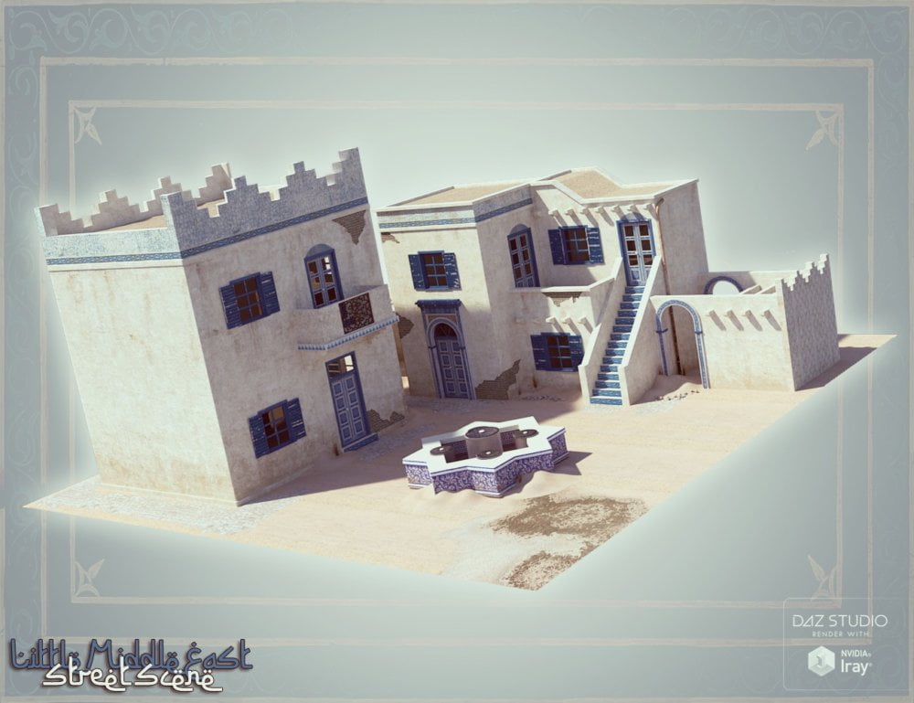 Little Middle East Street Diorama