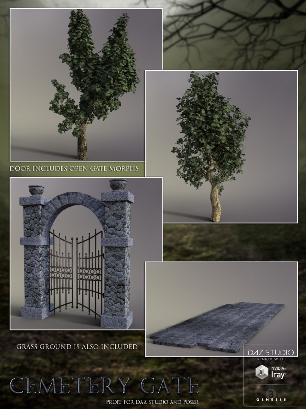 Cemetery Gate