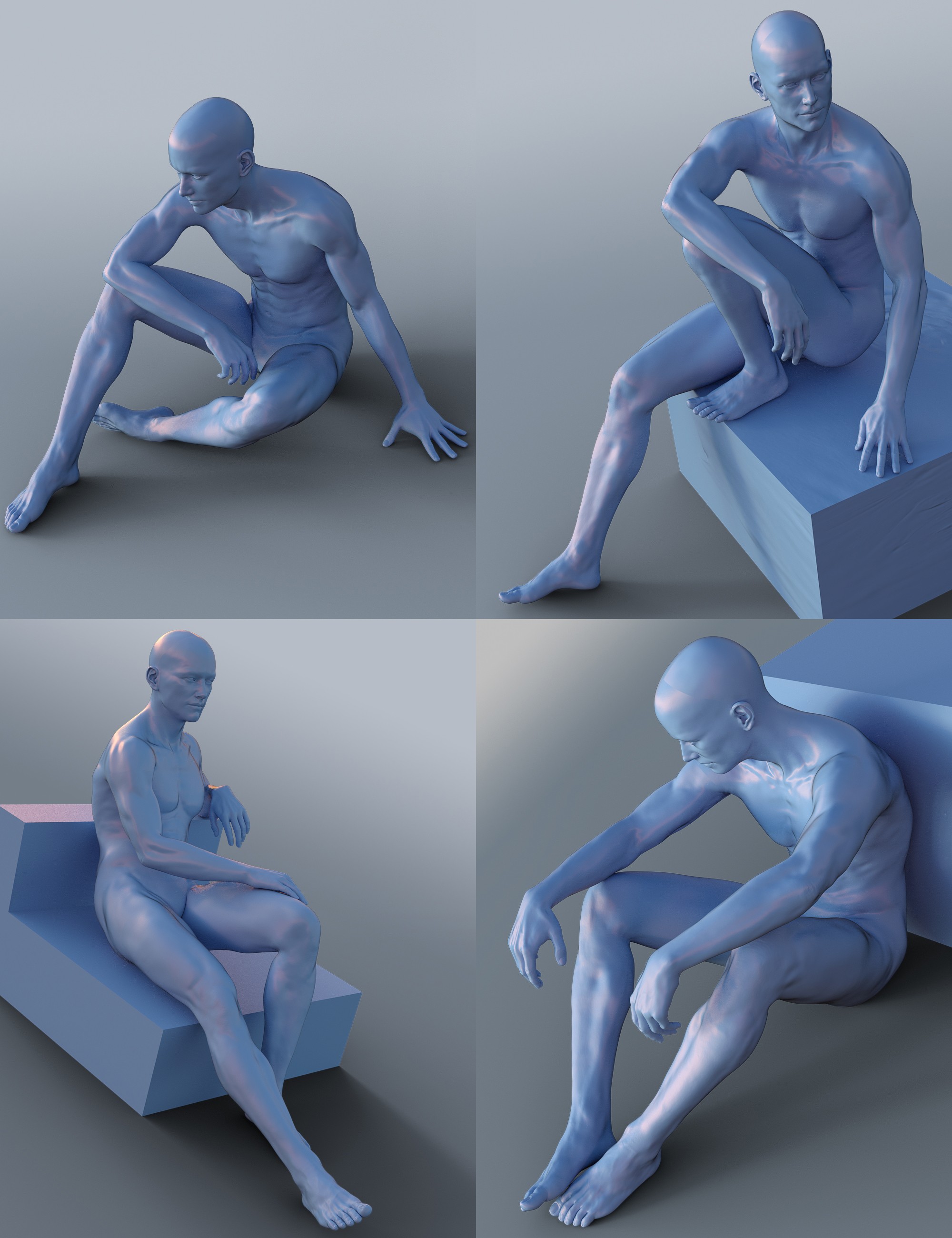 Blue Steel Poses for Michael 7