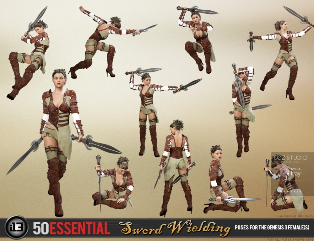 i13 50 Essential Sword Wielding Poses
