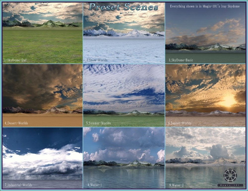 Iray Worlds SkyDome
