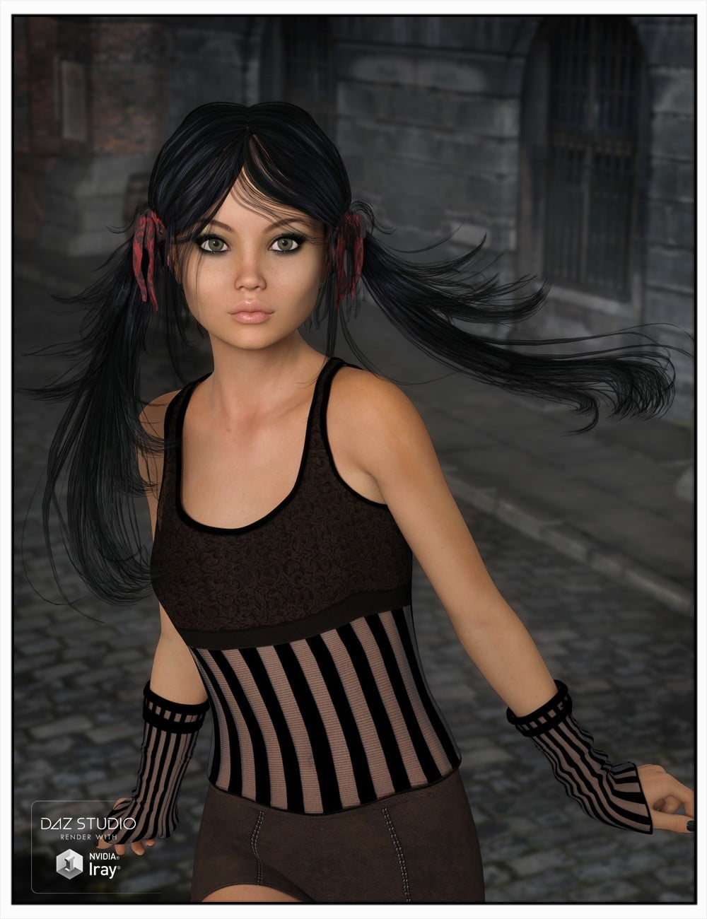 Octavia Hair for Genesis 3 Female(s) and Genesis 2 Female(s)