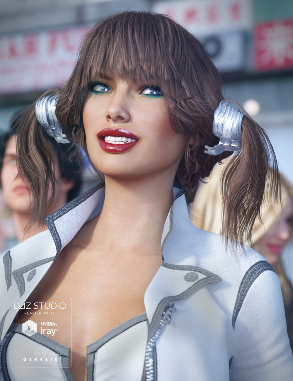 Gully Hair for Genesis 3 Female(s)