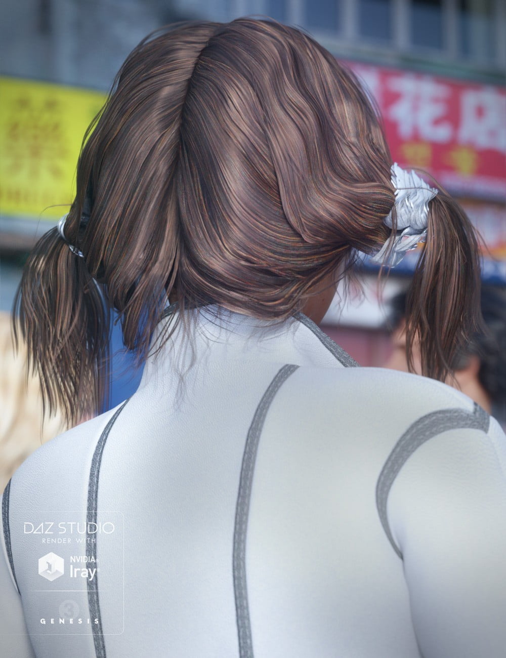 Gully Hair for Genesis 3 Female(s)