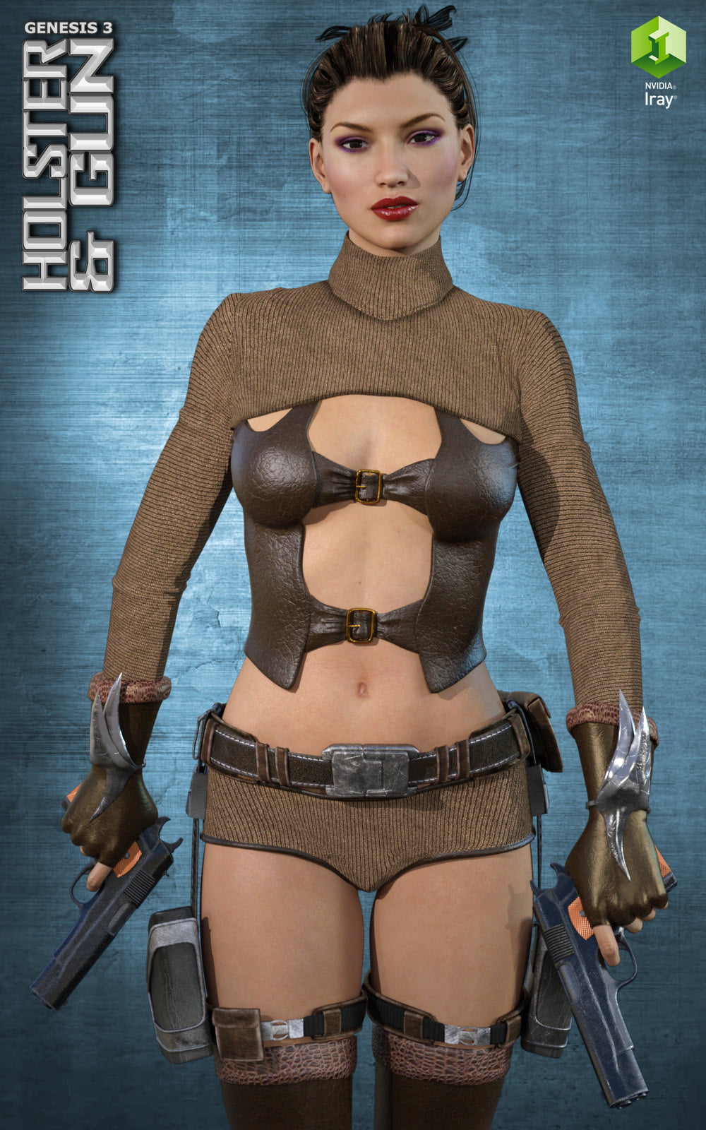 Exnem Holster & Gun for G3