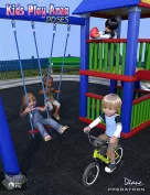 Kids Play Area Poses for Little Ones