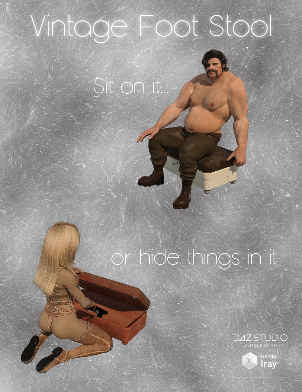 Christmas Foot Stool