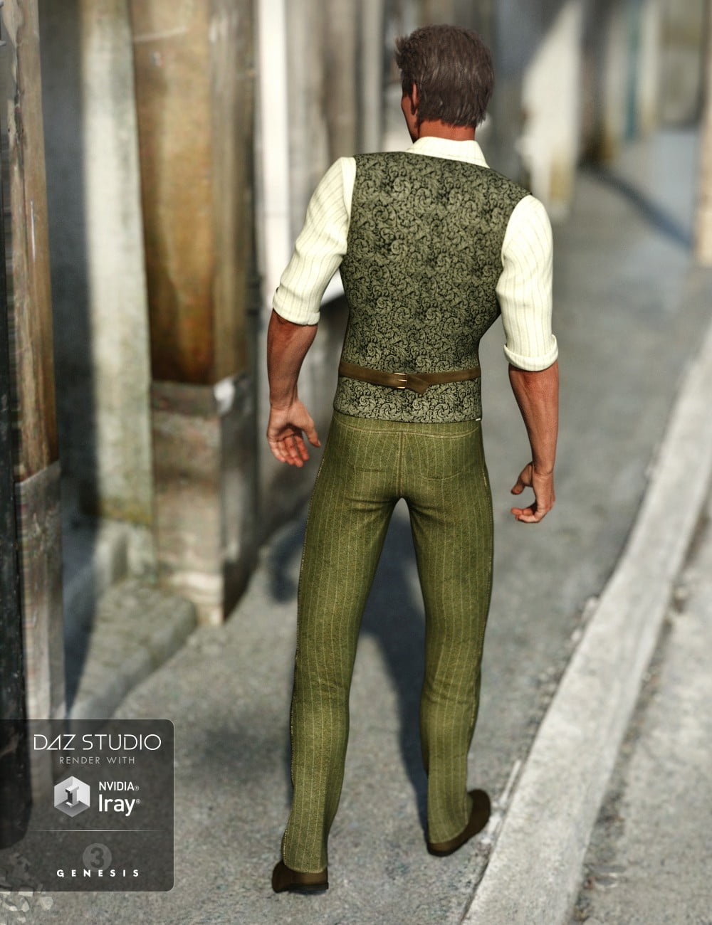 Sophisticate Outfit for Genesis 3 Male(s)